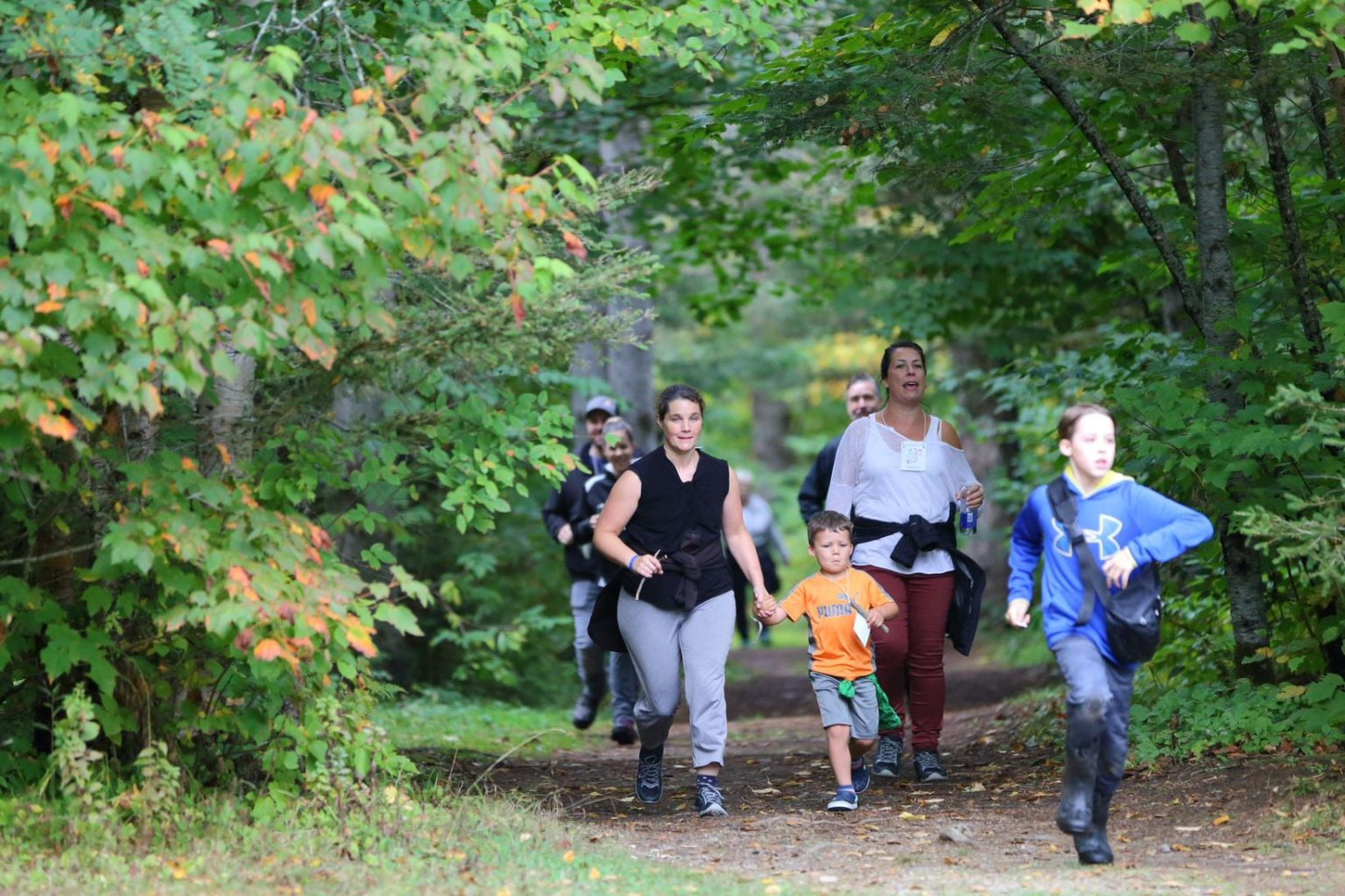 Randonnée en famille